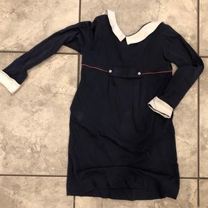 Olive Juice Dress Peter Pan Collar Vintage Look